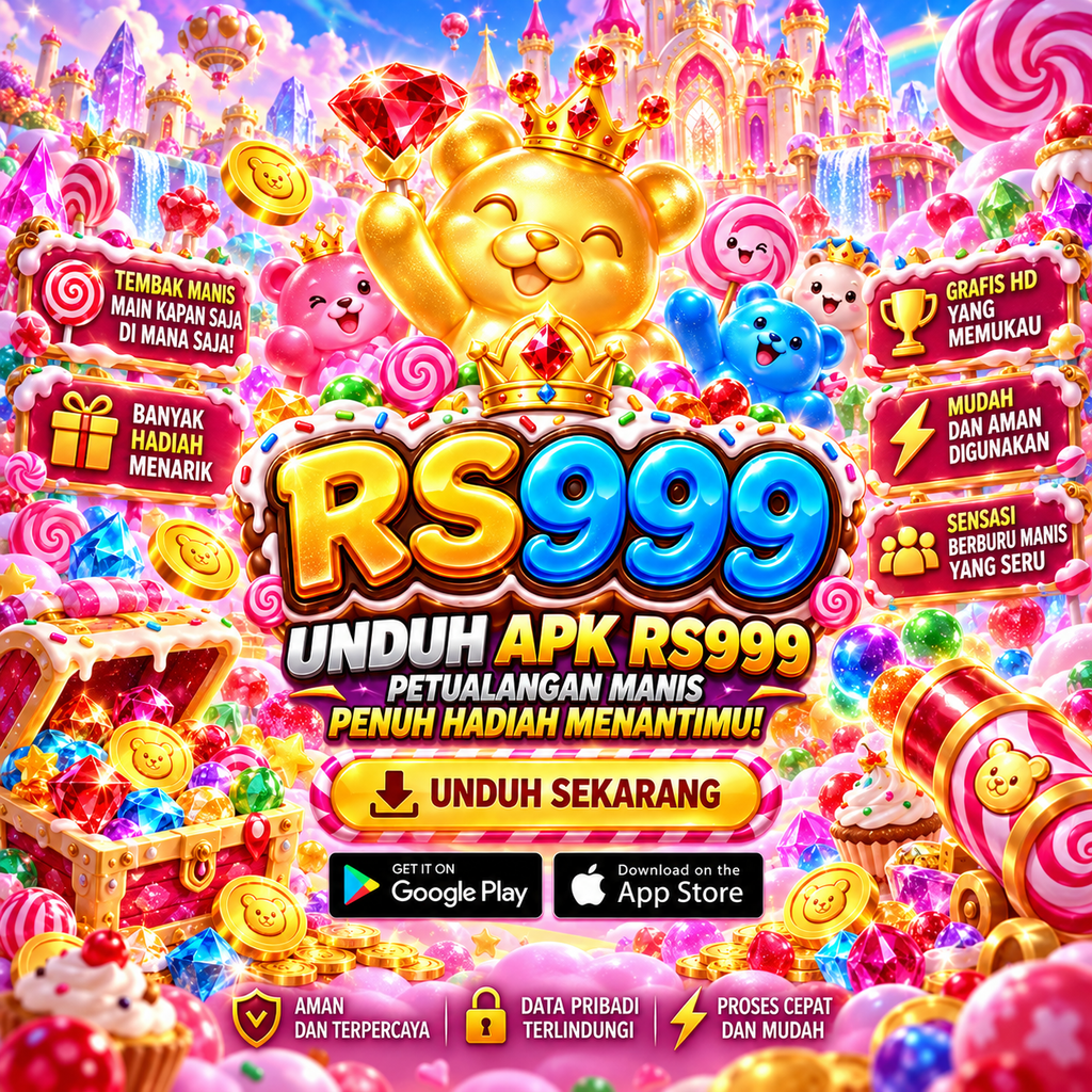 Unduh APK RS999 bertema kerajaan permen